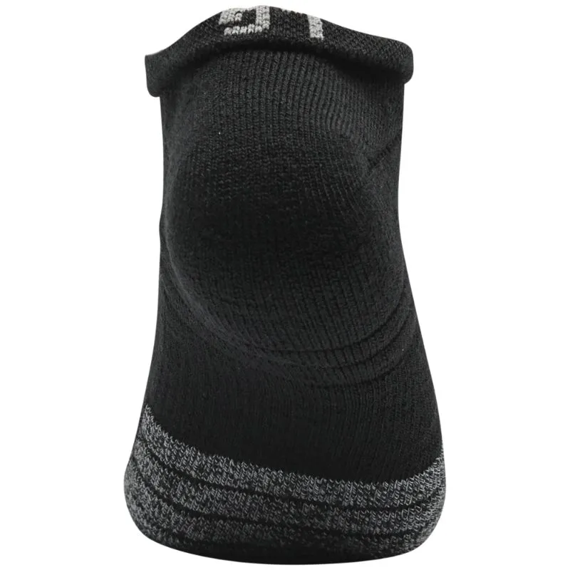 Under Armour UA HeatGear® No Show Socks 3pk - Black - Image 3