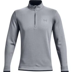 Under Armour UA Men's Storm SweaterFleece ½ Zip - Steel / White