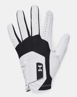 Under Armour UA Iso-Chill Golf Glove - White/Black