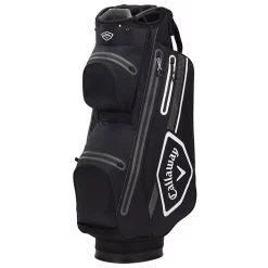 Callaway Chev 14 Cart Bag - Black/White/Charcoal