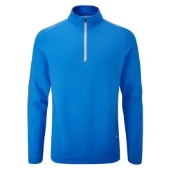 Ping Edwin 1/2 Zip Mens Golf Sweater - French Blue