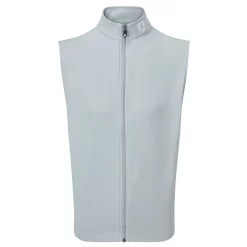 FootJoy Mens Full-Zip Knit Golf Vest - Grey