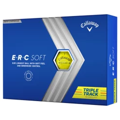 Callaway ERC Soft Triple Track Golf Balls (12 Balls) - Yellow