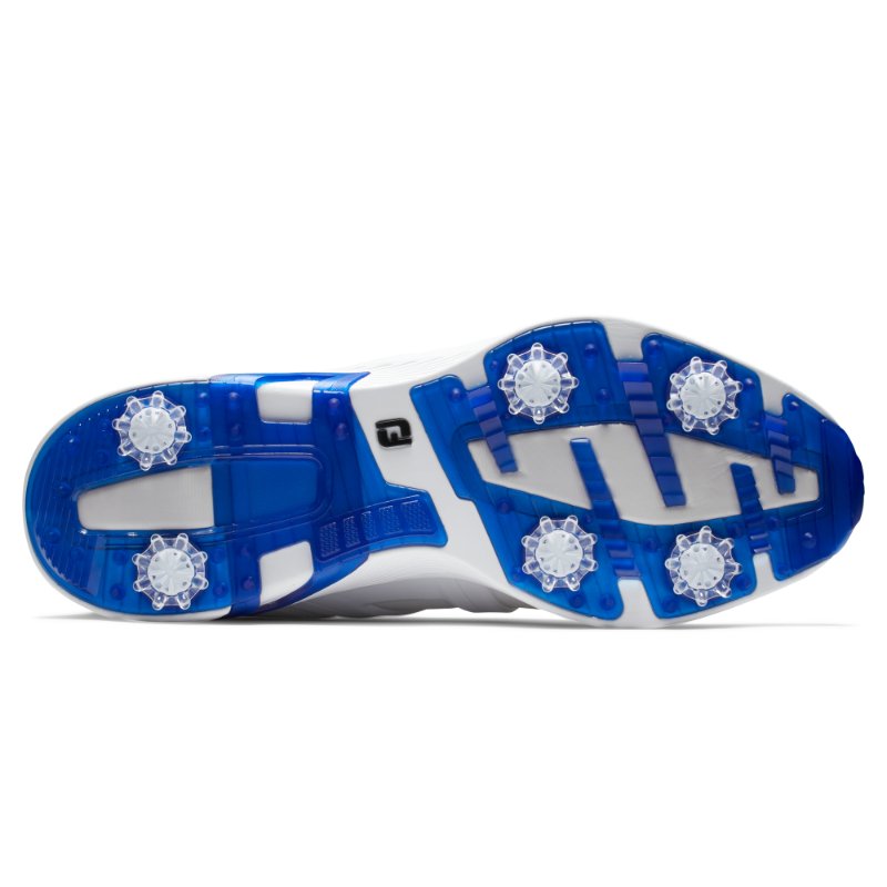 FootJoy Hyperflex Golf Shoes - White/Blue/Pink - Image 6