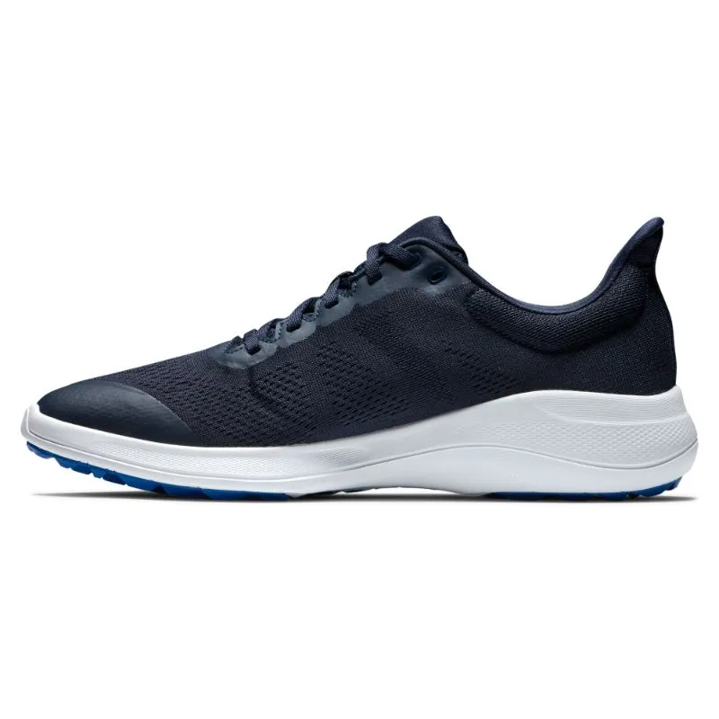 FootJoy FJ Flex Athletic Golf Shoes - Navy/White - Image 3
