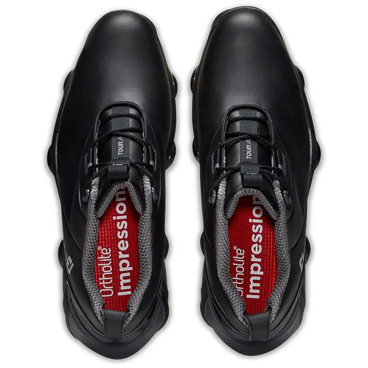 FootJoy Tour Alpha Golf Shoes - Black - Image 2