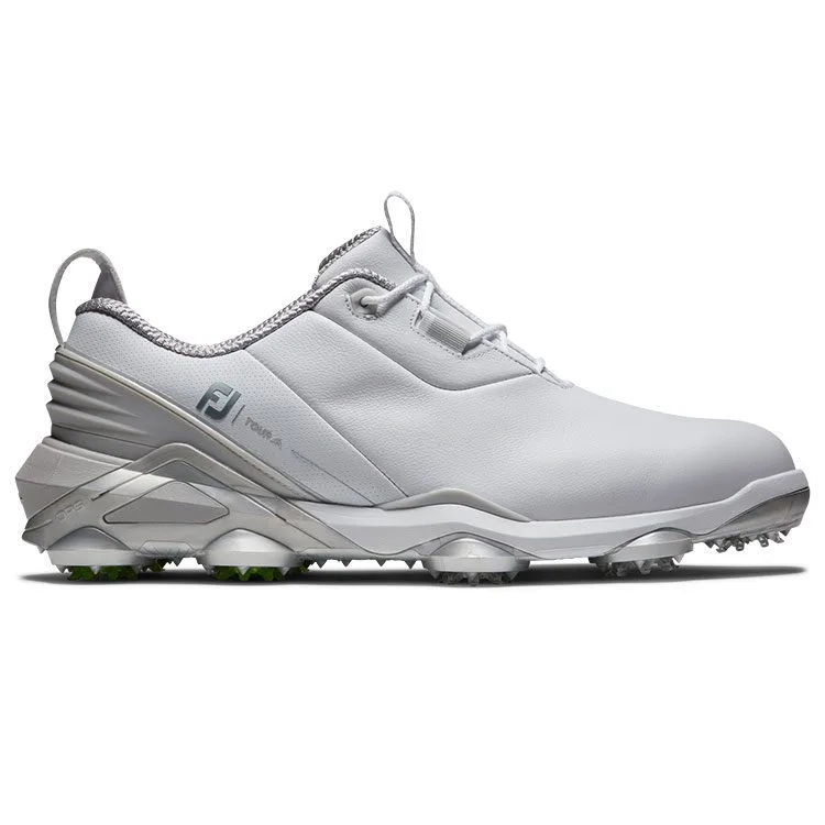 FootJoy Tour Alpha Golf Shoes - White/Grey/Lime
