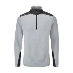 Ping Marshall 1/2 Zip Mens Golf Sweater - Quarry/Black