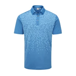 Ping Ratio Golf Polo Shirt - Danube Multi