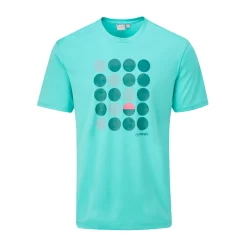 Ping Split Ball Tee Golf Shirt - Aquarius