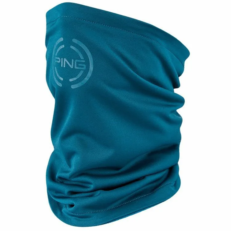Ping Leon Reversible Golf Neck Warmer - Deep Atlantic/Scuba Blue