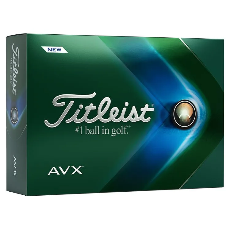 Titleist AVX Golf Balls 2022 - White (12 Balls)