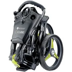 Motocaddy CUBE Push Trolley - Graphite/Lime