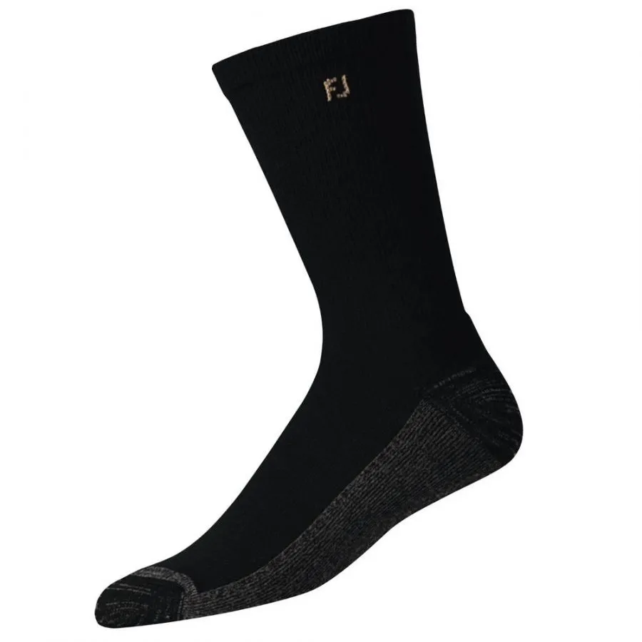 FootJoy ProDry Crew Golf Socks - Black