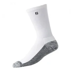 FootJoy ProDry Crew Golf Socks - White