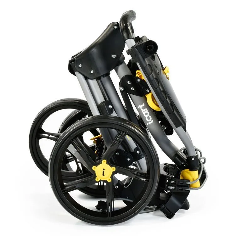 Masters ICart Compact Evo Push Trolley - Grey/Black - Image 2