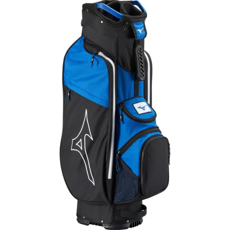 Mizuno Light Weight 7-Way Cart Bag - Blue/Black - Image 3
