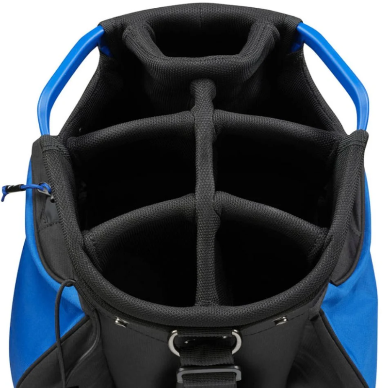 Mizuno Light Weight 7-Way Cart Bag - Blue/Black - Image 4