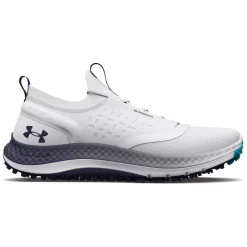 Under Armour Men's UA Charged Phantom Spikeless Golf Shoes - White / Midnight Navy