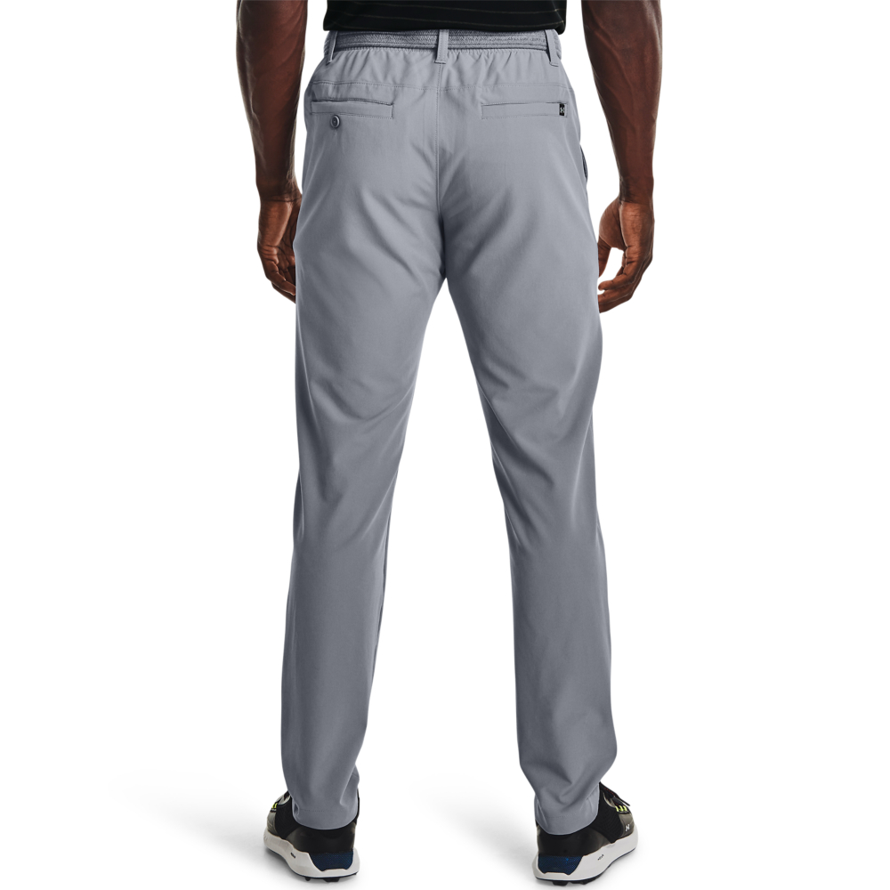 Under Armour Drive Slim Taper Golf Pants - Steel/Halo Gray - Image 2