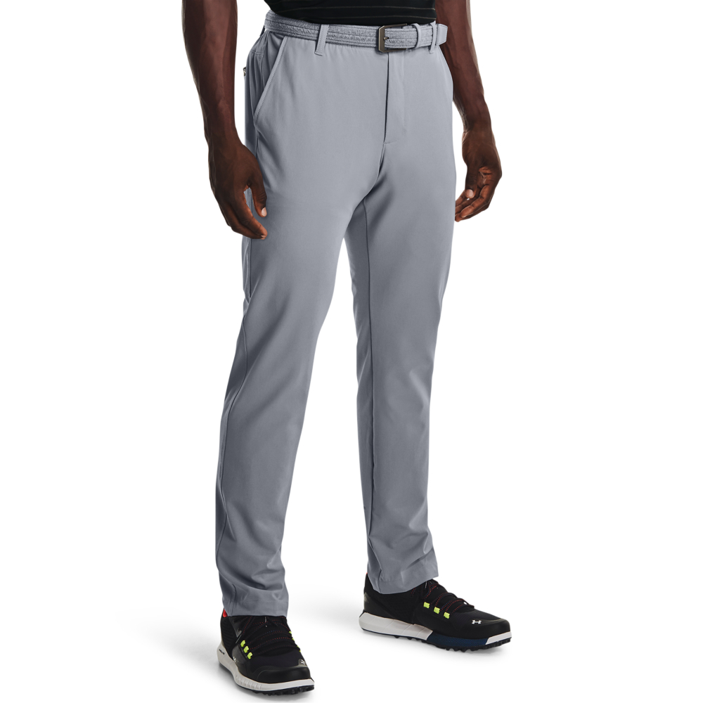 Under Armour Drive Slim Taper Golf Pants - Steel/Halo Gray