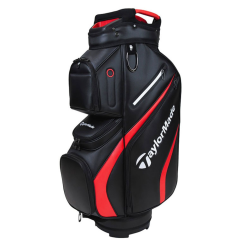 Taylormade Deluxe Cart Bag - Red/Black 25% OFF THIS BAG. USE TMBAG25 AT CHECKOUT
